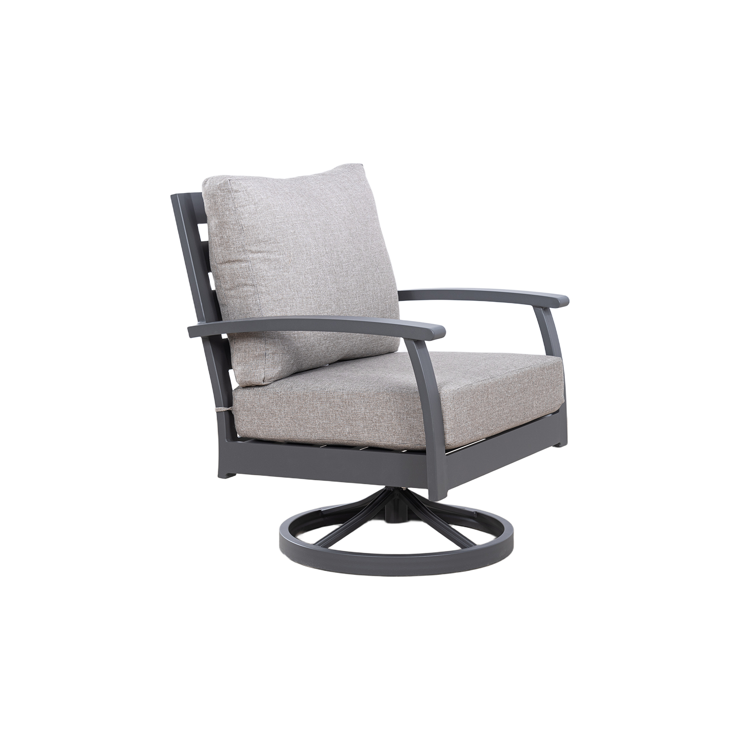 Clark Swivel Rock Club Chair